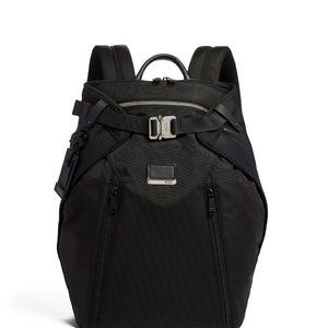 NWT Black Tumi Alpha Bravo Grant Backpack